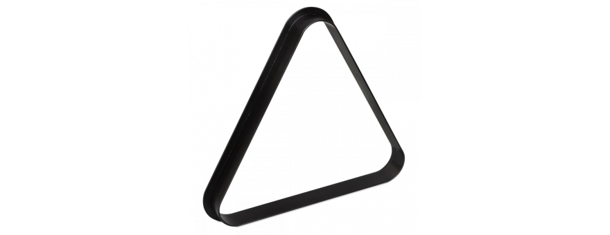 Треугольник RUS PRO, пластик черный , 60.3 мм