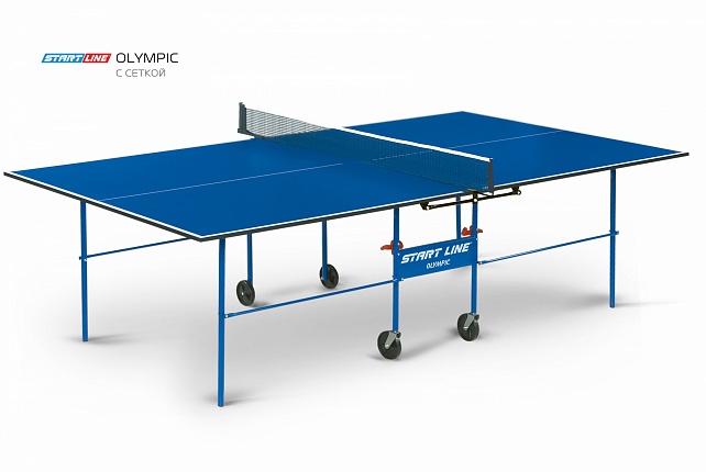 Теннисный стол Olympic с сеткой Blue\Green