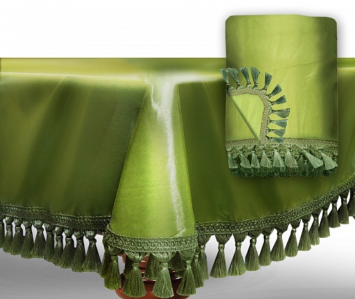 Чехол для бильярдного стола "Элегант-Люкс"10 футов / светло-зеленый