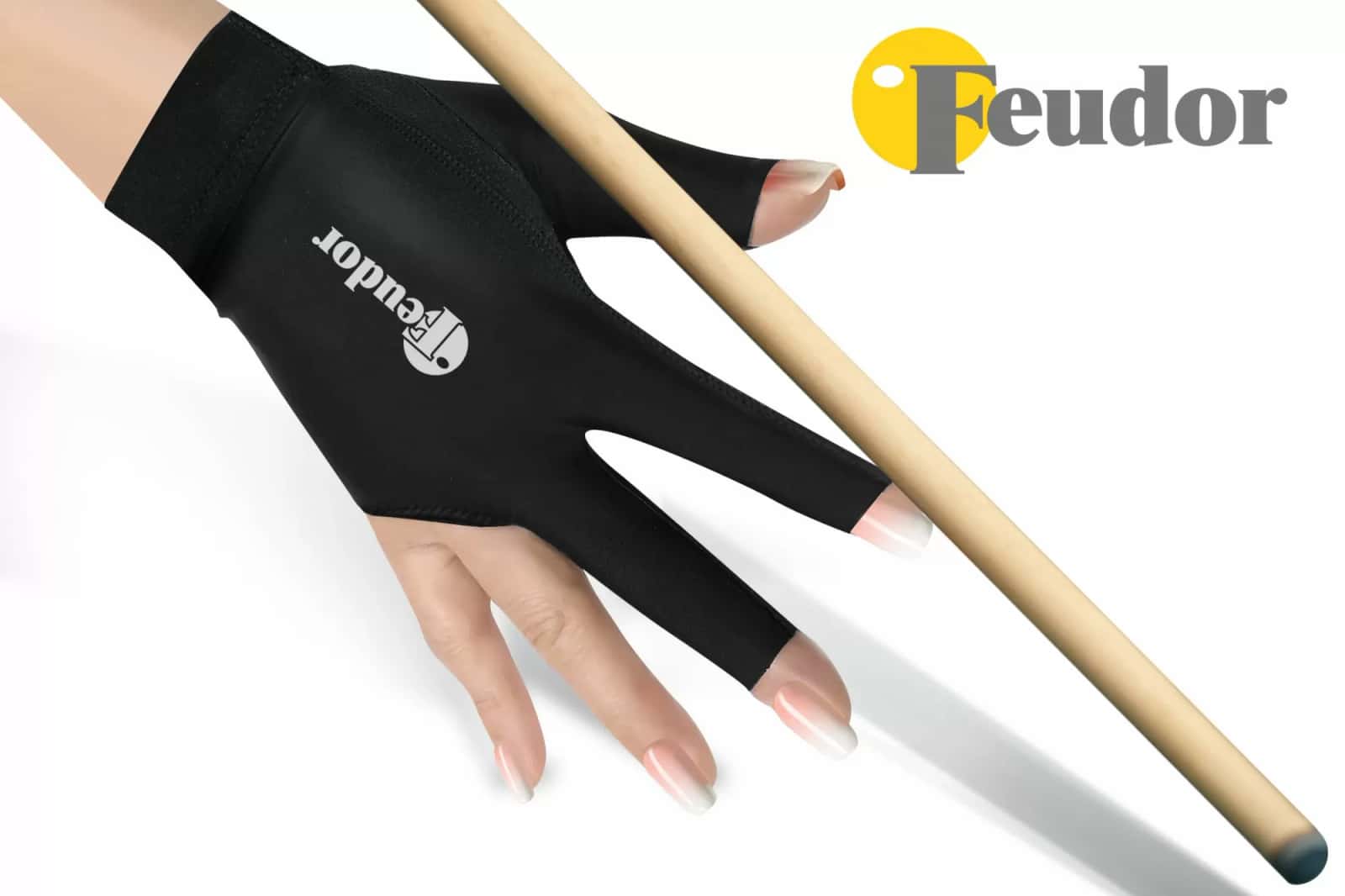 Перчатка-бильярдная Feudor Pro black Right XL 3