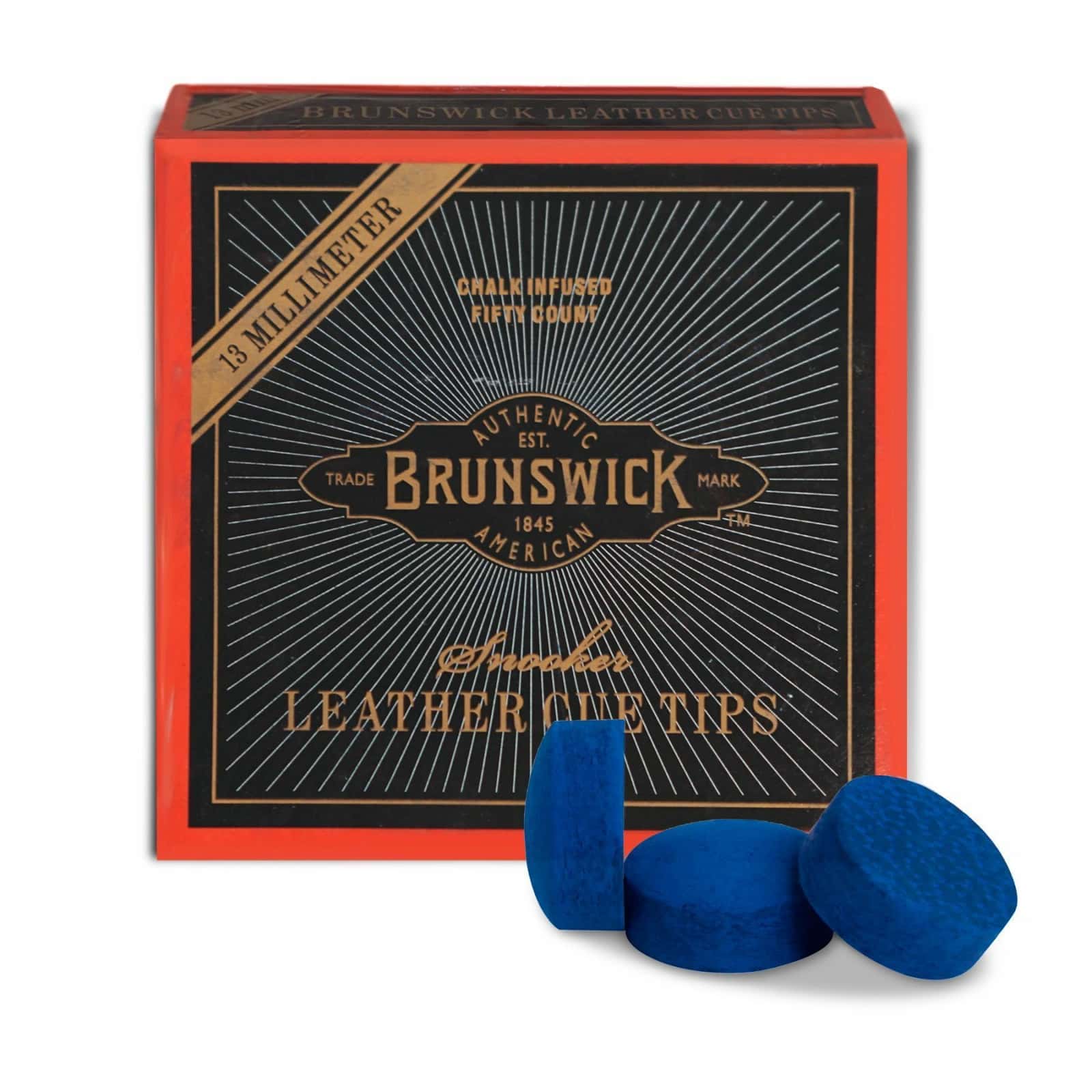 Наклейка для кия Brunswick 13мм (50шт) PI-LZ-13 1