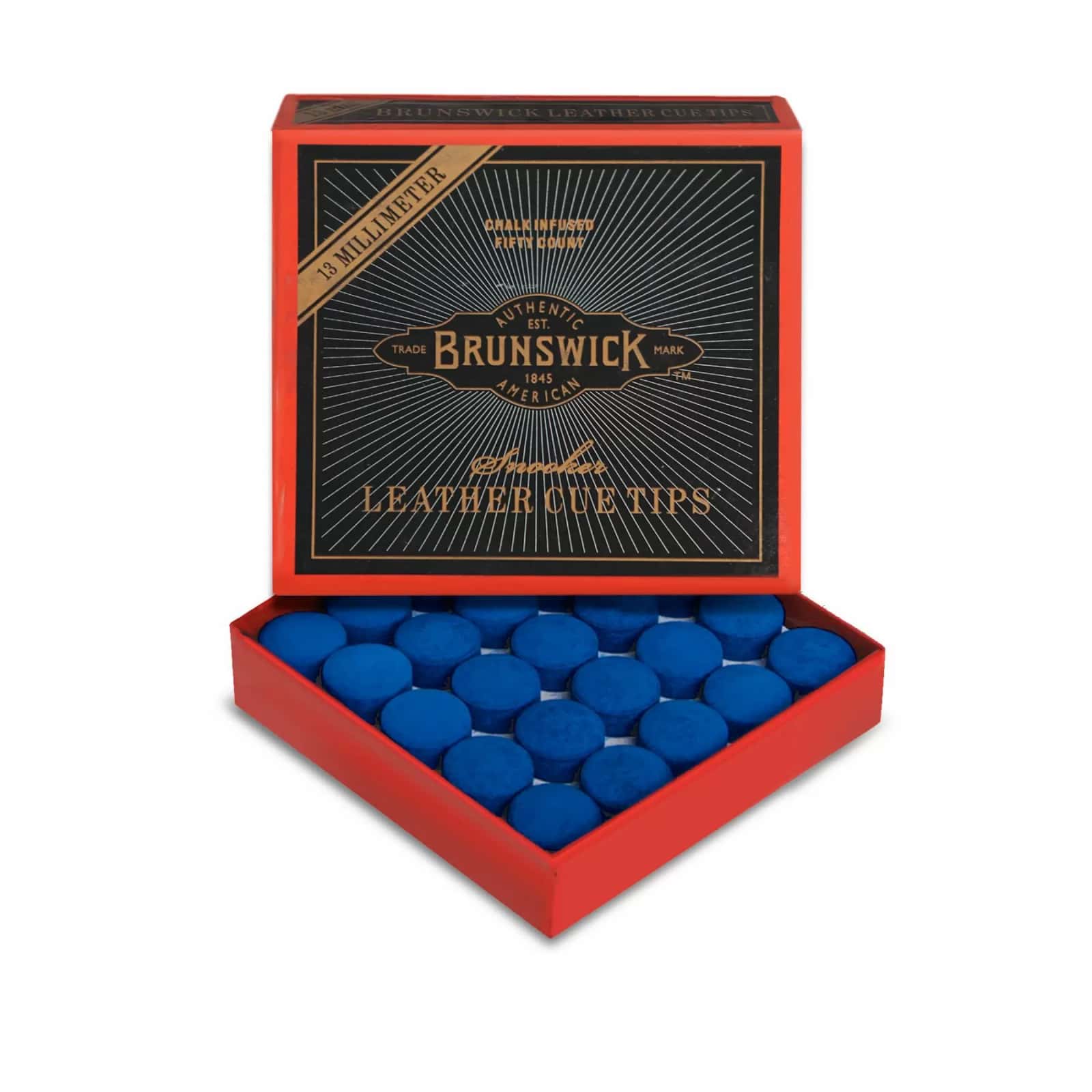Наклейка для кия Brunswick 13мм (50шт) PI-LZ-13 2