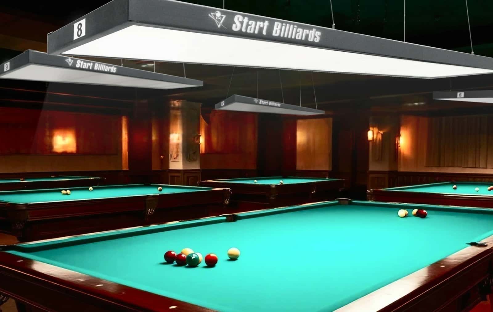 Лампа "STARTBILLIARDS" Club select 5 секций 7
