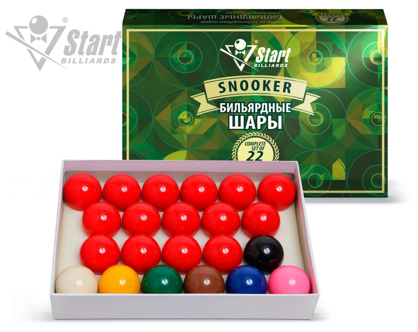 Шары Classic Snooker 52,4 мм, 102 2