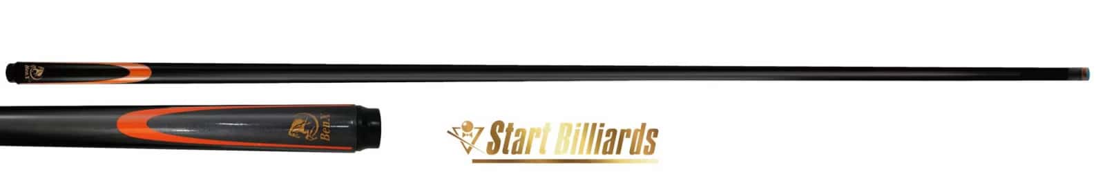 Кий Startbilliards Пул Карбон серый 1РС 145 см. 2