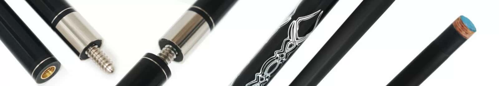 Кий Startbilliards Пул Карбон черный 2РС 145 см. 3