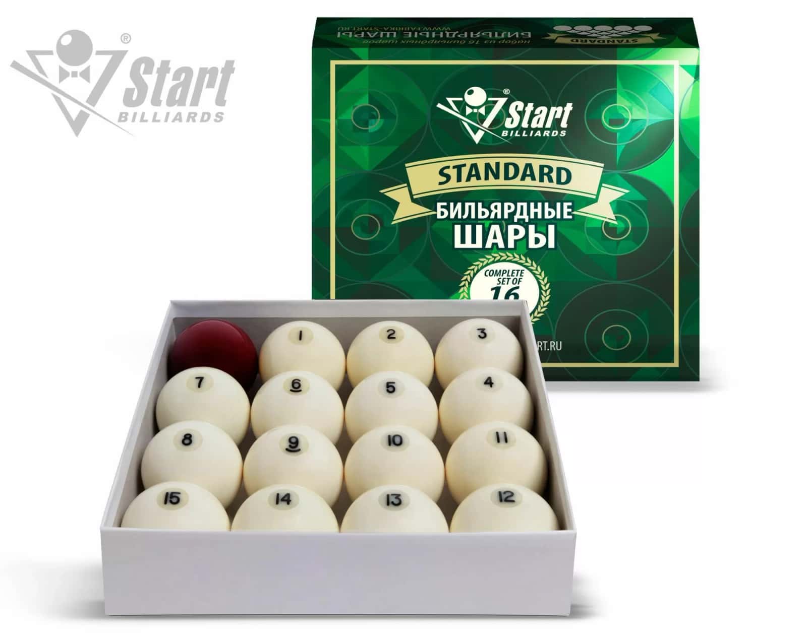 Шары Start Billiards РП 60 мм, 797403 2