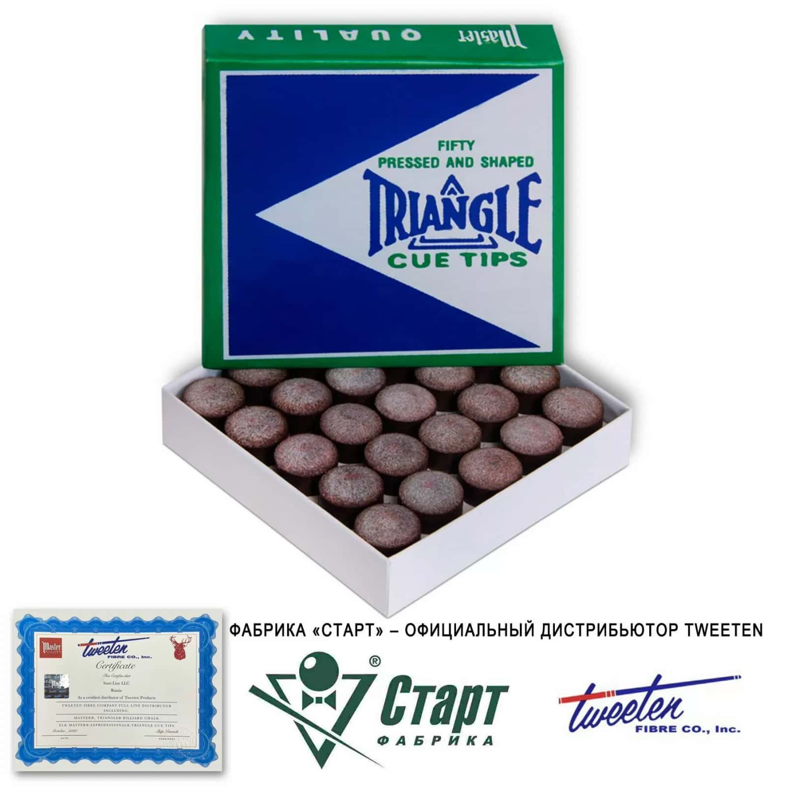 Наклейка Tweeten Triangle 14 мм (1 шт) 2
