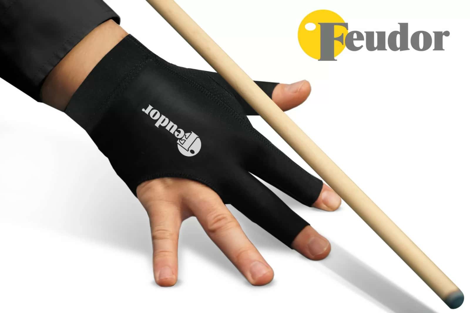 Перчатка-бильярдная Feudor Pro black Right XL 2