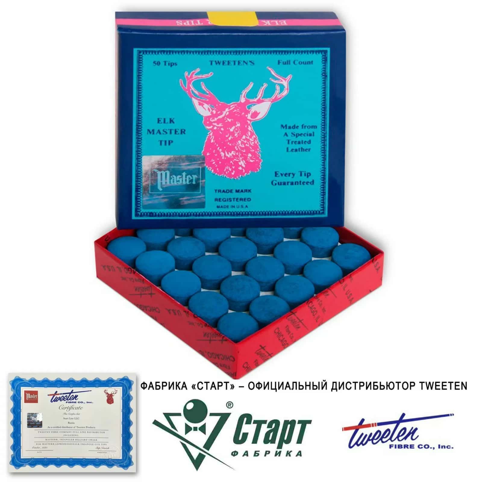 Наклейка Tweeten ELK Master 13 мм (50 шт) 2