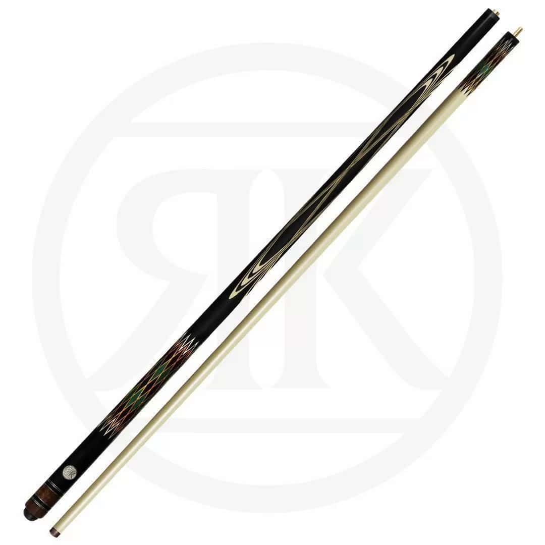 Кий Алмаз, черный граб/белый граб/ясень, 5-запилов, 2PC 4