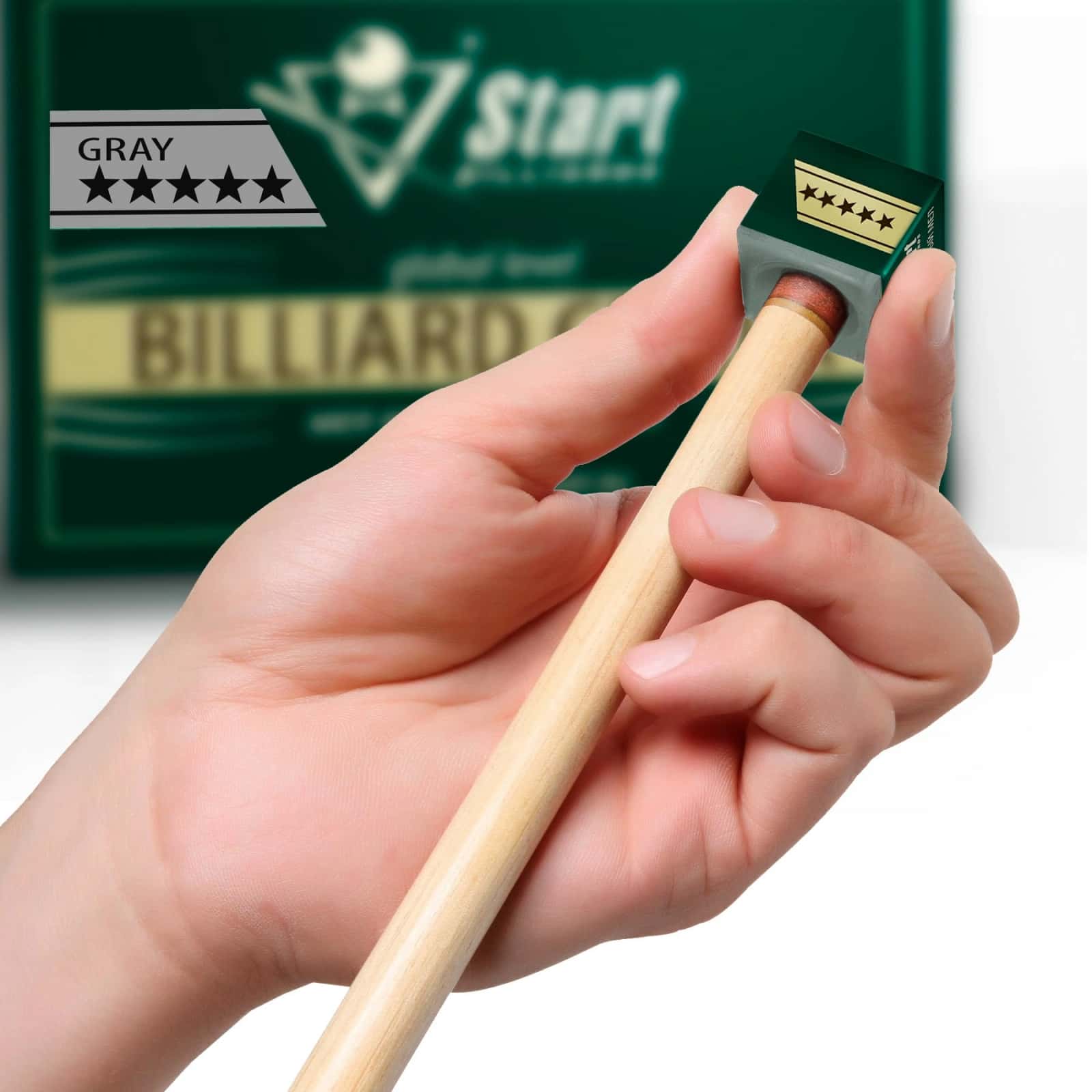 Мел Startbilliards 5 звезд серый (72шт) 4