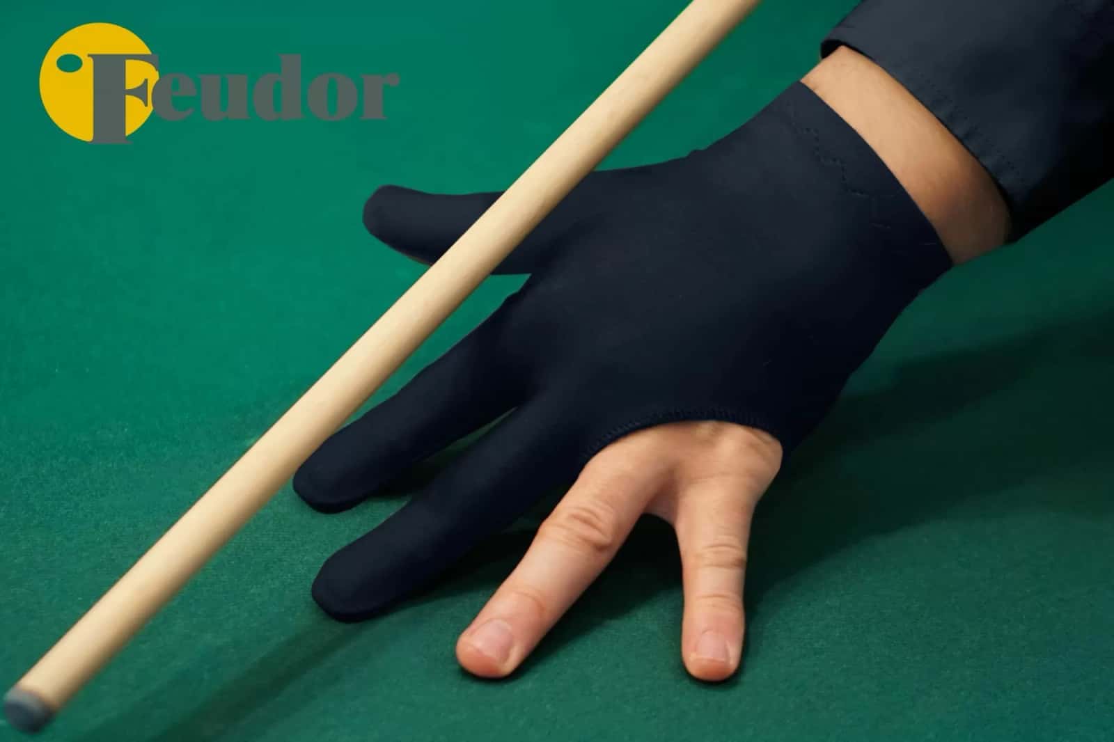 Перчатка-бильярдная Feudor Standard blue XL 3