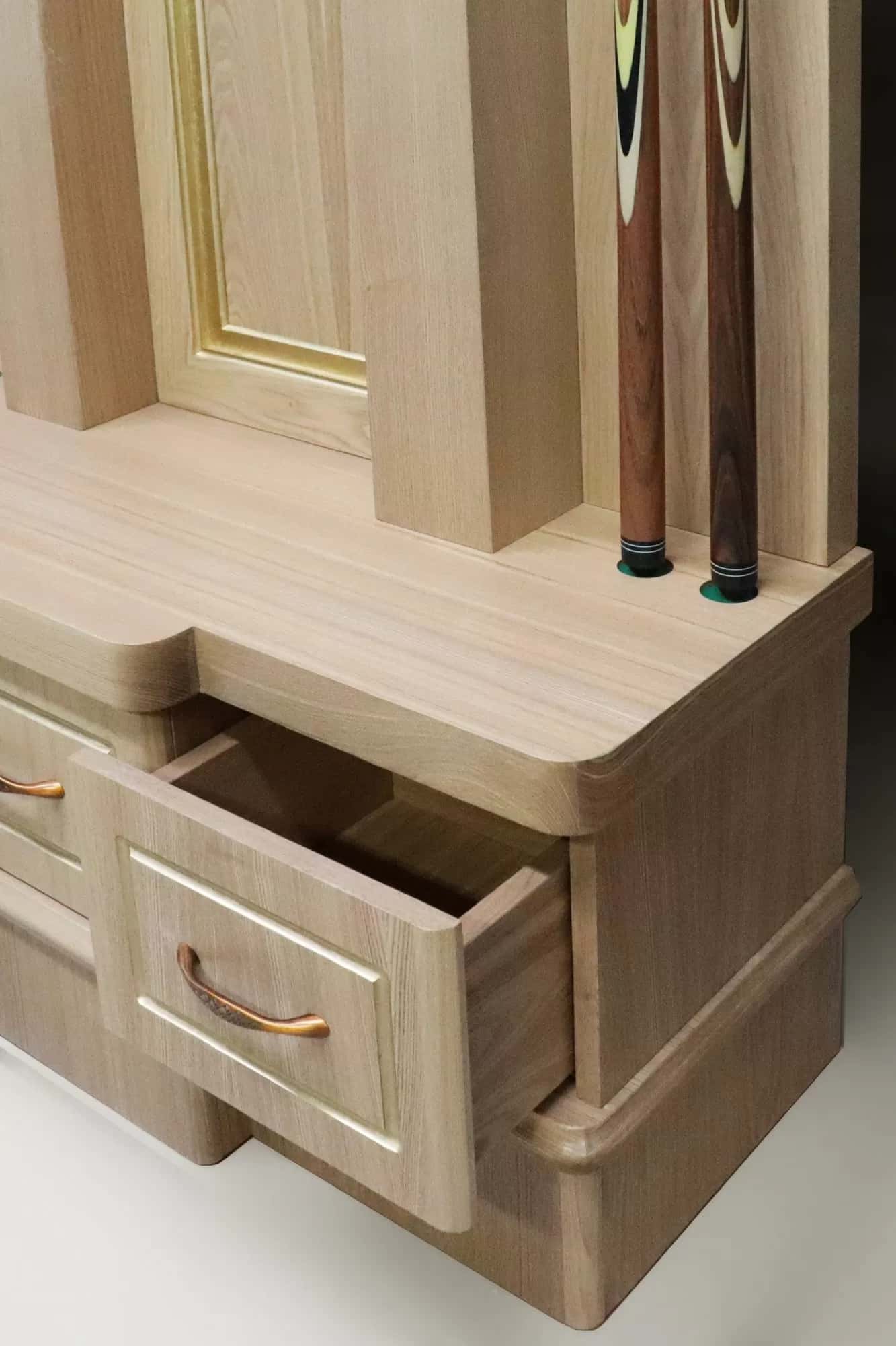 Киевница "High-style Lux" ясень, МДФ, шпон 4
