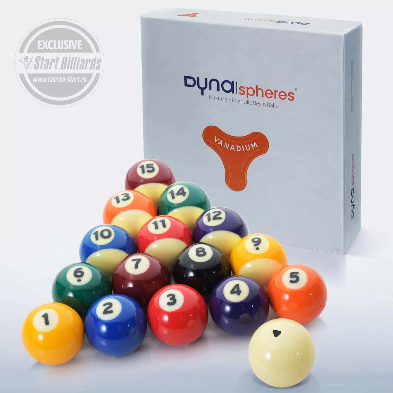 Шары Dynaspheres Vanadium Pool 57,2 мм 2