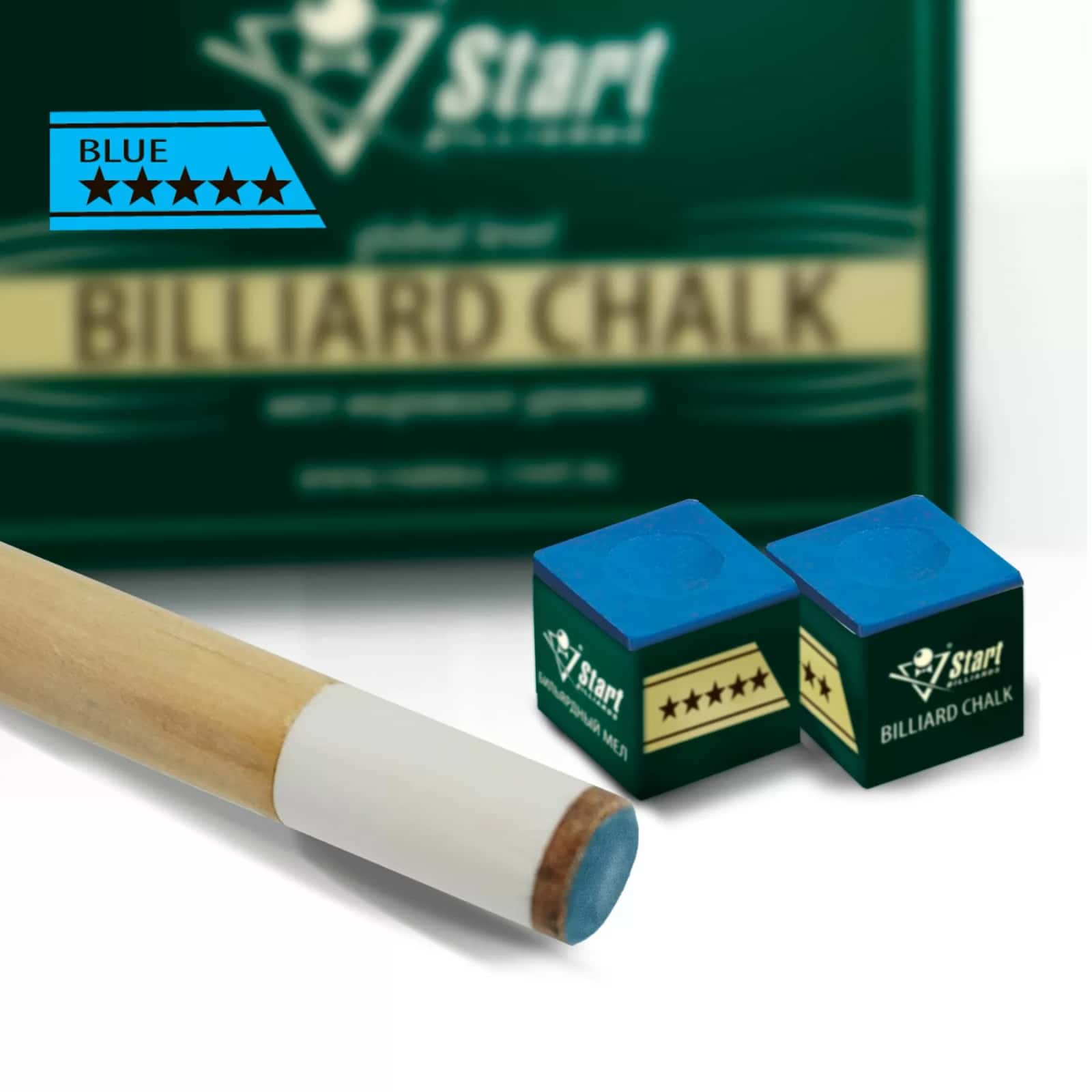 Мел Startbilliards 5 звезд синий (144шт) 3