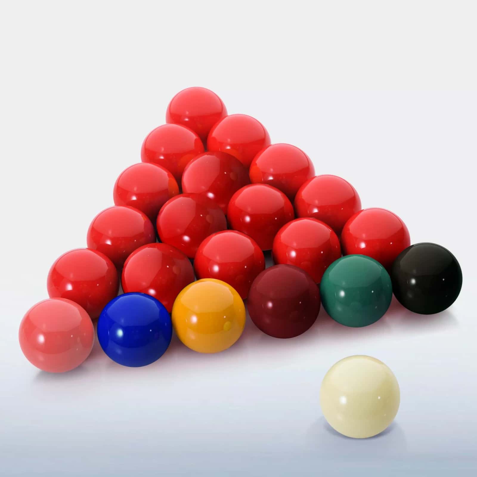 Шары Dynaspheres Silver Snooker 52,4 мм 3