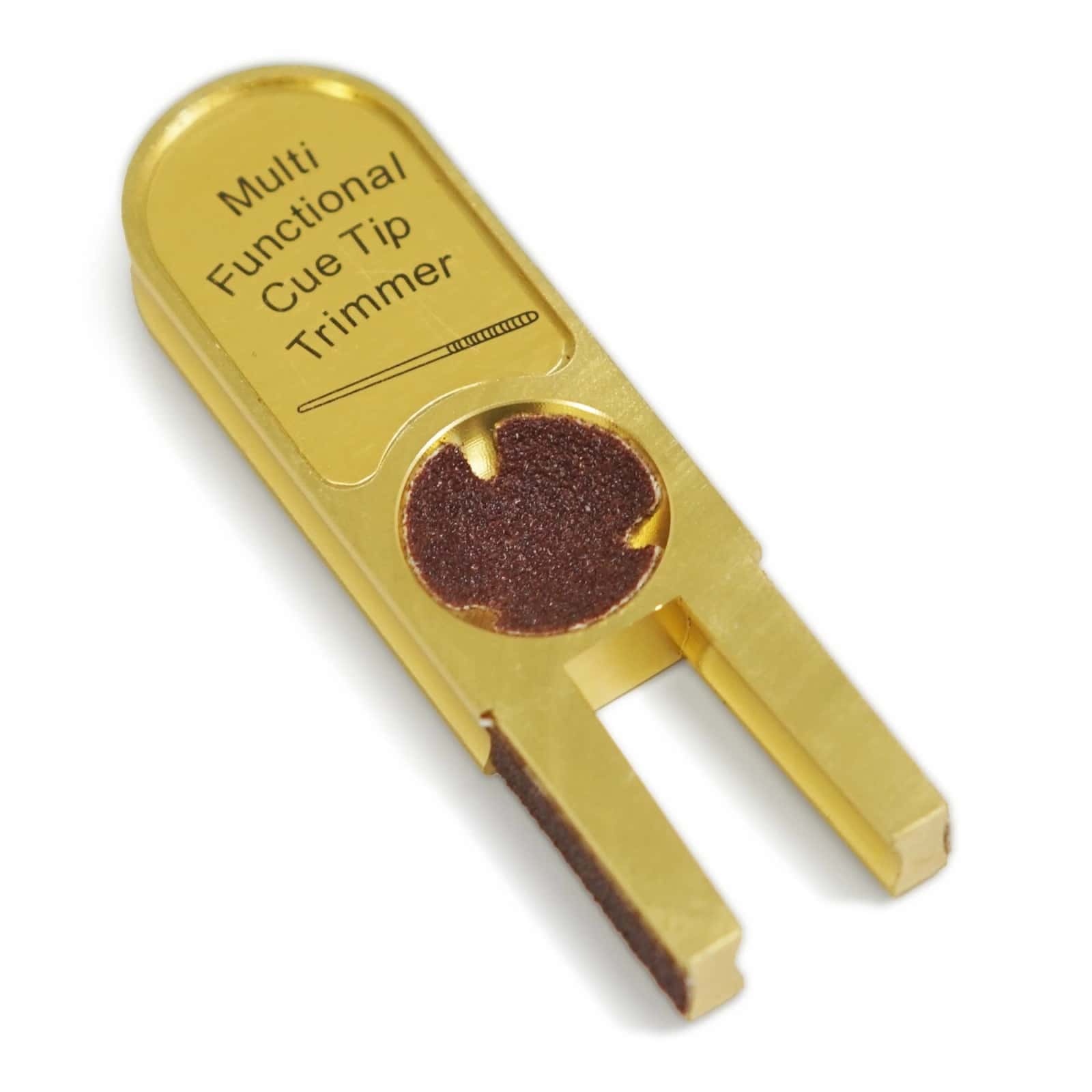Заточка Ulti-Mate Cue Tip Tool для наклейки золото 1