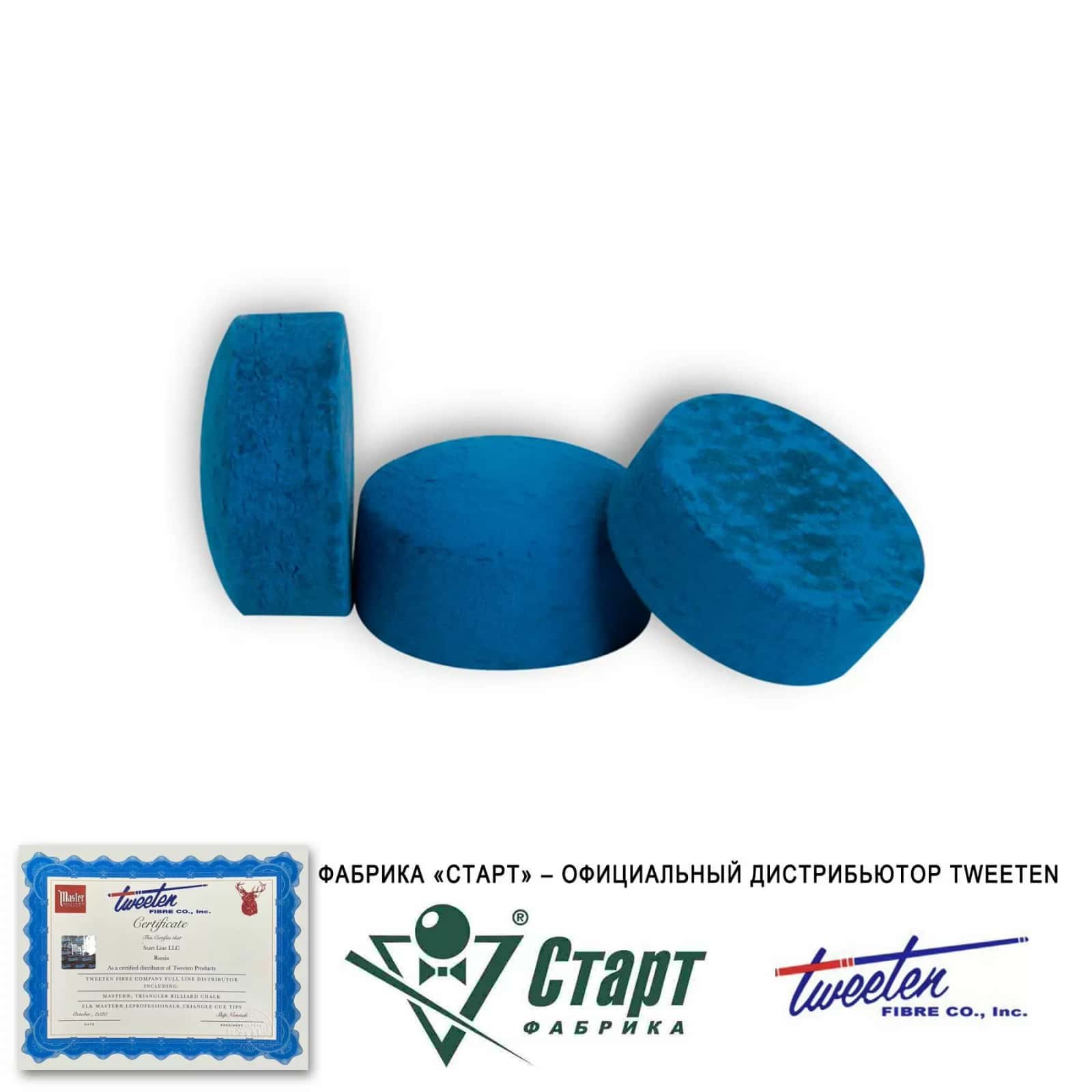 Наклейка Tweeten Blue Knight 13 мм (1 шт) 3
