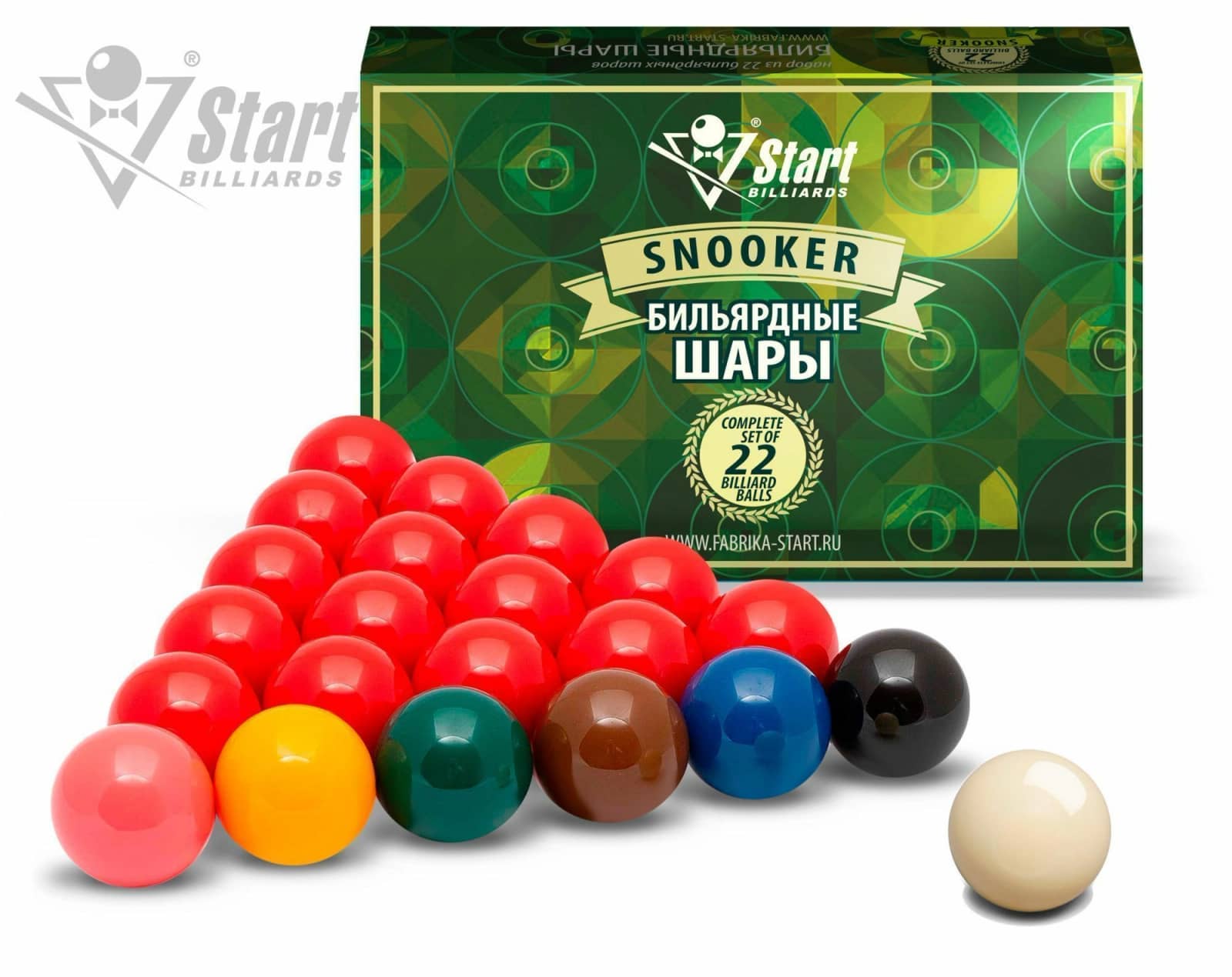 Шары Classic Snooker 52,4 мм, 102
